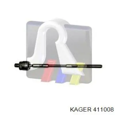 Тяга рульова поперечна Kager 411008 ціна, від 8.87 USD