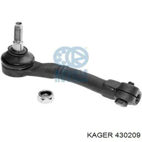 Рульовий наконечник 8660003572 Renault (RVI)