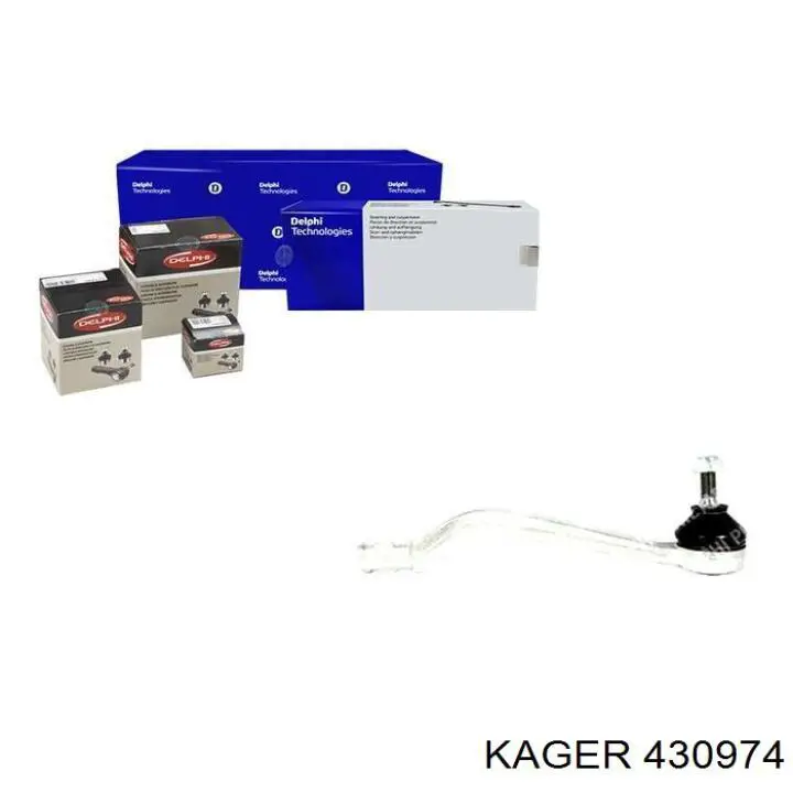 Купити 430974 Kager Рульовий наконечник