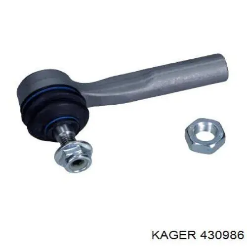 430986 Kager накінечник рульової тяги, зовнішній