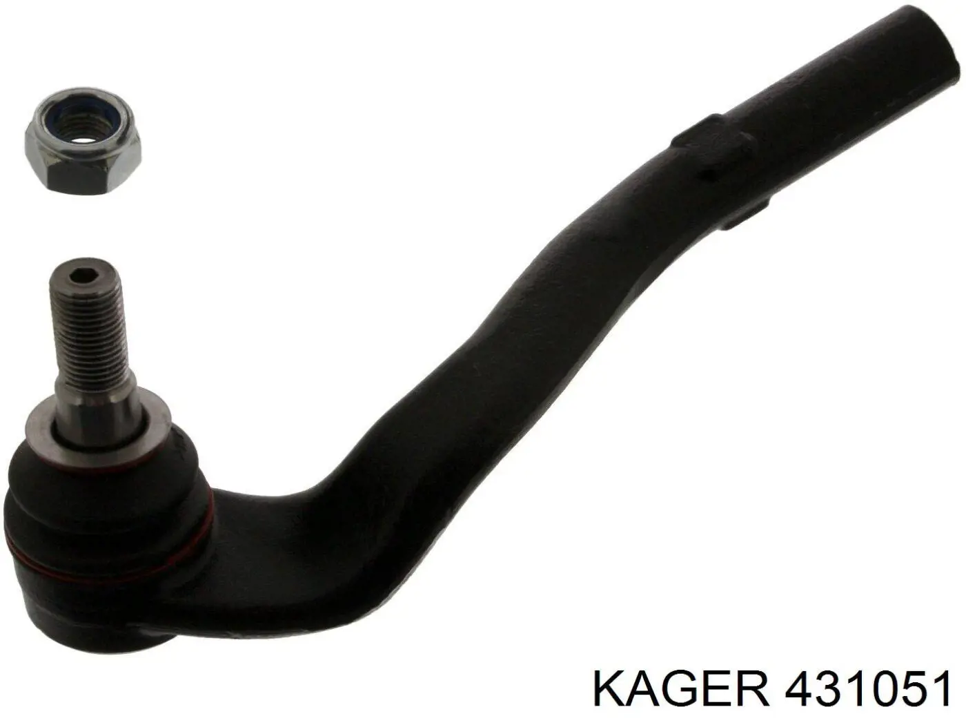 431051 Kager накінечник рульової тяги, зовнішній