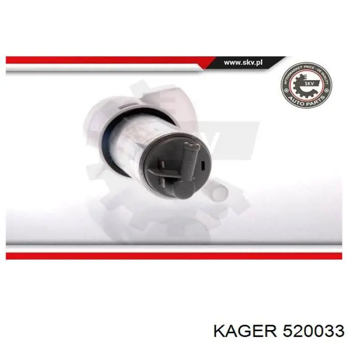 520033 Kager елемент-турбінка паливного насосу