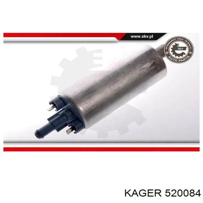520084 Kager Паливний насос електричний, погружной
