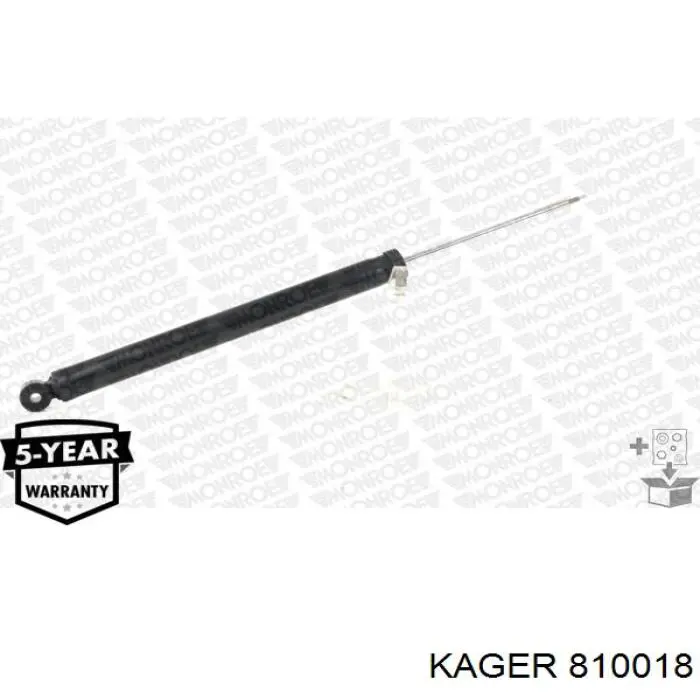 810018 Kager амортизатор передній