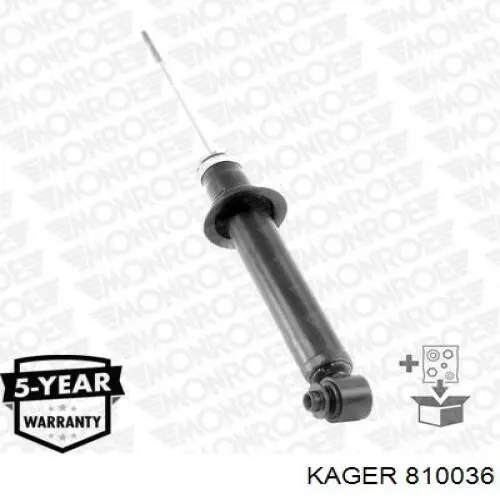 Амортизатор задній Hola SH40514G ціна, від 19.97 USD
