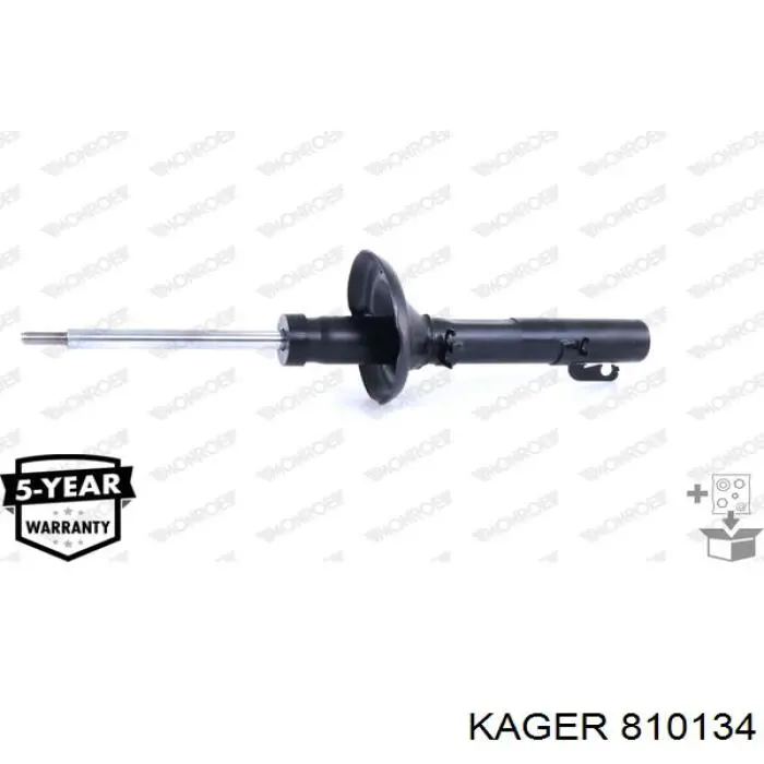 Стойка амортизатора передняя Kager 810134 ціна, від 59.31 USD