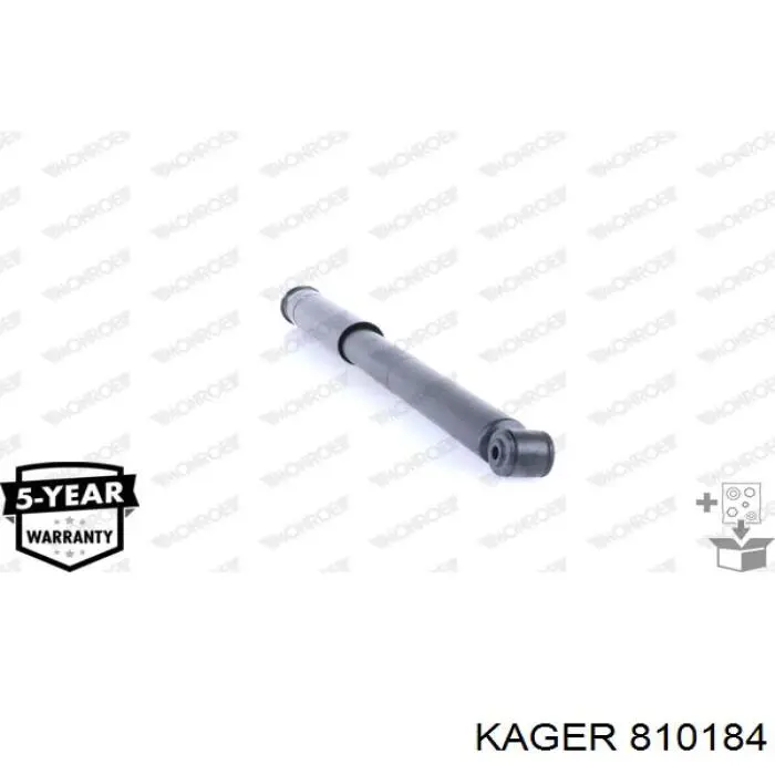 810184 Kager амортизатор передній