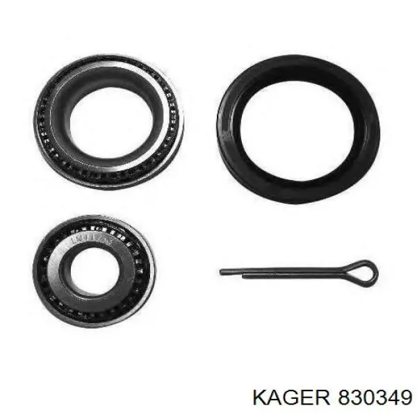 Підшипник маточини передньої/задньої Rider RD34155217 ціна, від 4.92 USD
