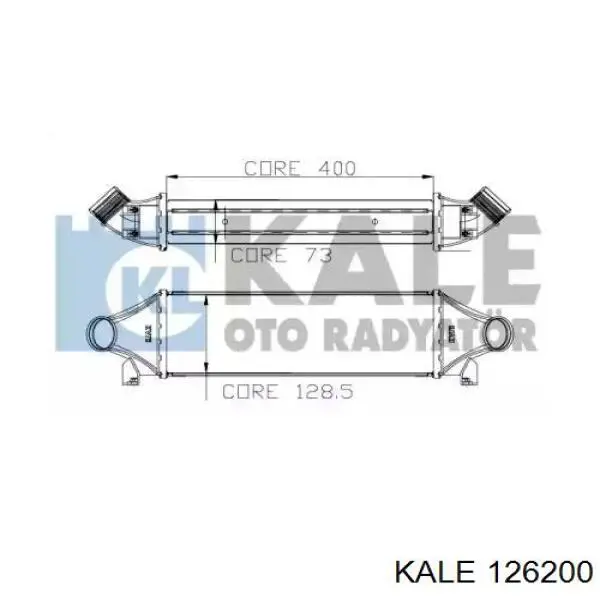 Система охолодження наддувочного повітря Kale 126200 ціна, від 69.38 USD