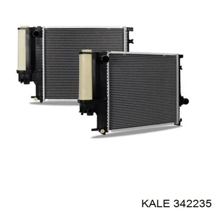 Купити 342235 Kale Радіатор двигуна