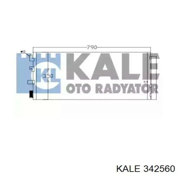 Купити 342560 Kale Радіатор системи охолодження кондиціонера