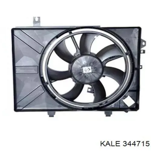 344715 Kale дифузор радіатора охолодження, в зборі з двигуном і крильчаткою