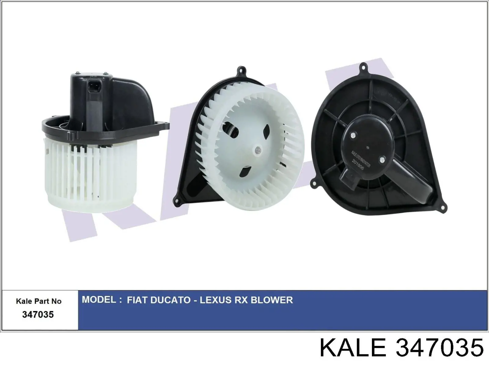 347035 Kale двигун вентилятора пічки (обігрівача салону)
