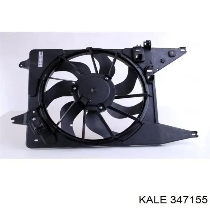 347155 Kale дифузор радіатора охолодження, в зборі з двигуном і крильчаткою