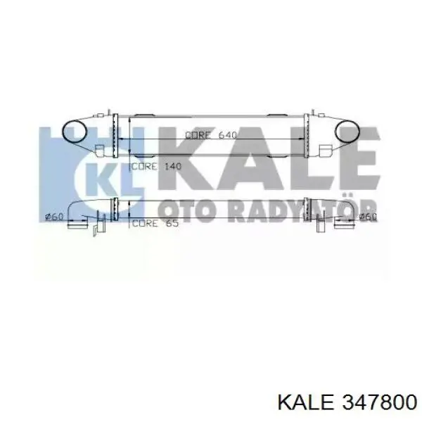 Система охолодження наддувочного повітря Kale 347800 ціна, від 101.35 USD