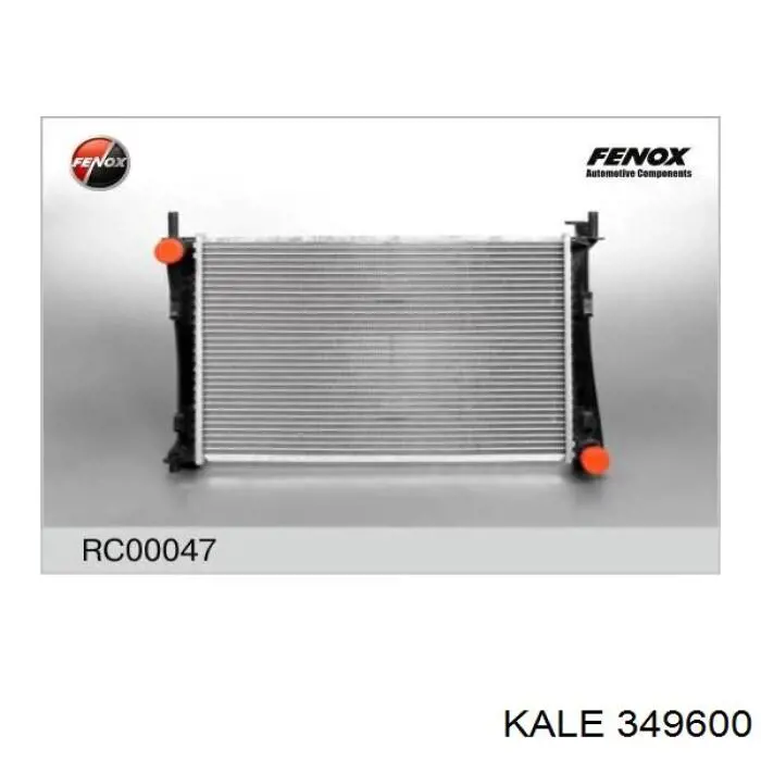 349600 Kale Радіатор охолодження двигуна