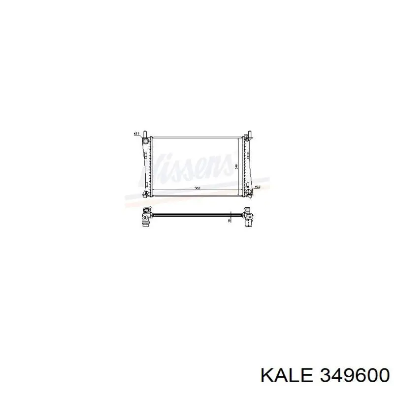 Радіатор основний Kale 349600 ціна, від 61.40 USD