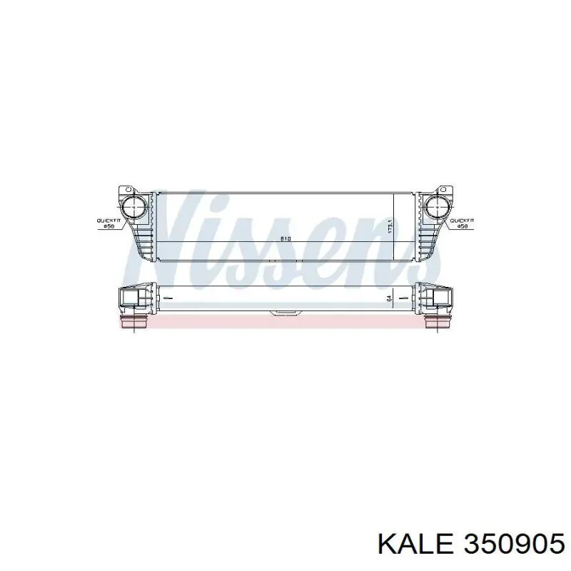 Система охолодження наддувочного повітря Kale 350905 ціна, від 154.02 USD