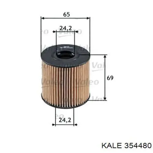 Корпус масляного фільтра 354480 Kale