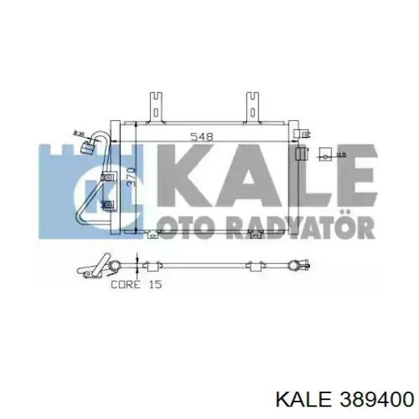 Купити 389400 Kale Радіатор системи охолодження кондиціонера