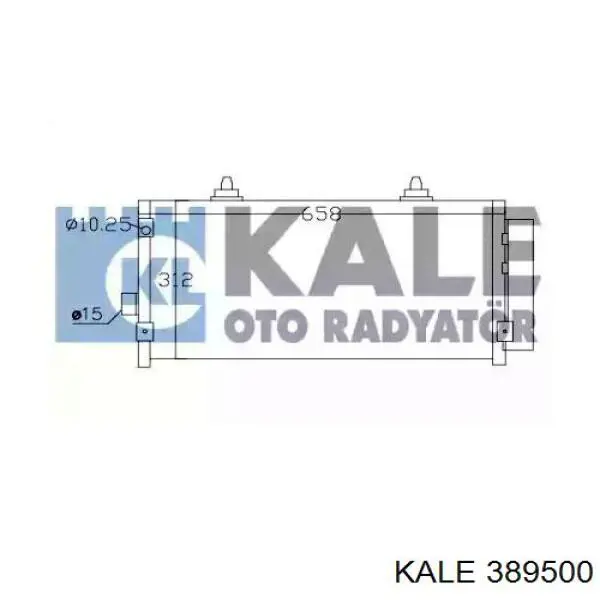 Купити 389500 Kale Радіатор системи охолодження кондиціонера