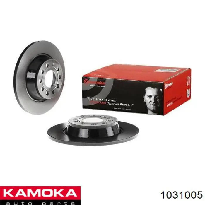 Купити 1031005 Kamoka Диск заднього гальма