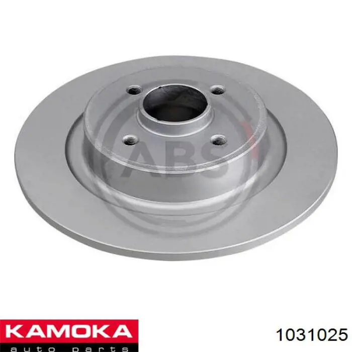 Диск гальмівний задній Kamoka 1031025