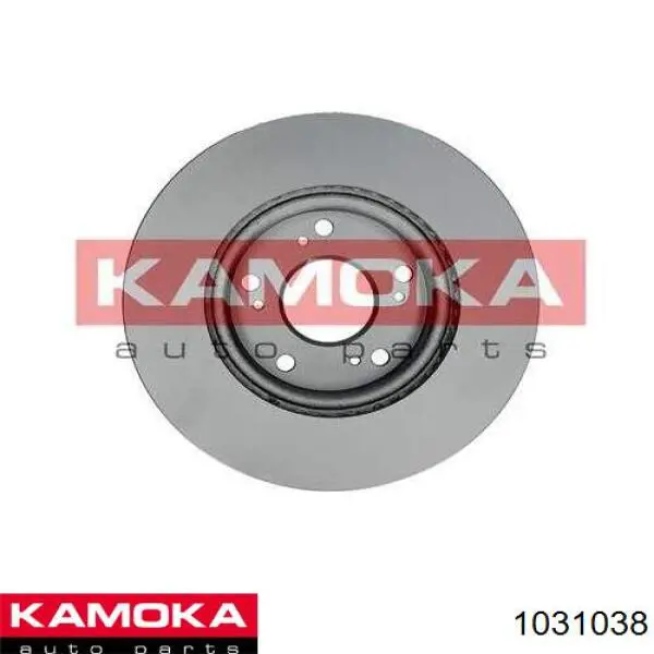 Диск переднього гальма Kamoka 1031038 ціна, від 36.86 USD