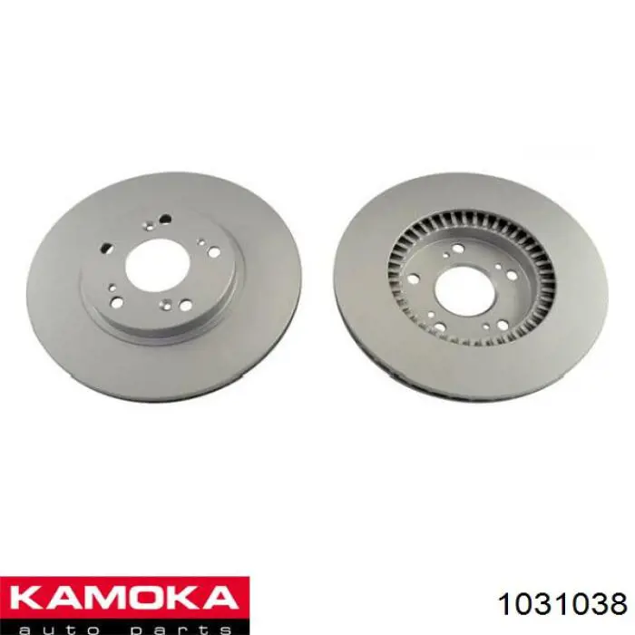 Гальмівні диски передні 1031038 Kamoka
