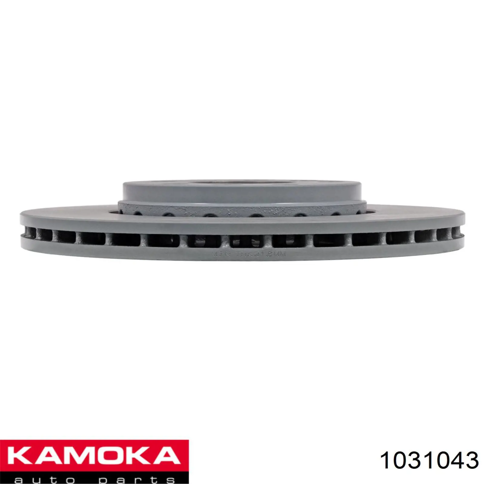 1031043 Kamoka Гальмо дискове переднє
