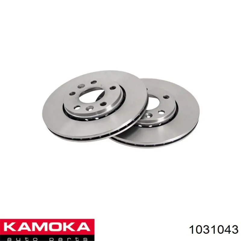 Диск переднього гальма Kamoka 1031043 ціна, від 41.03 USD