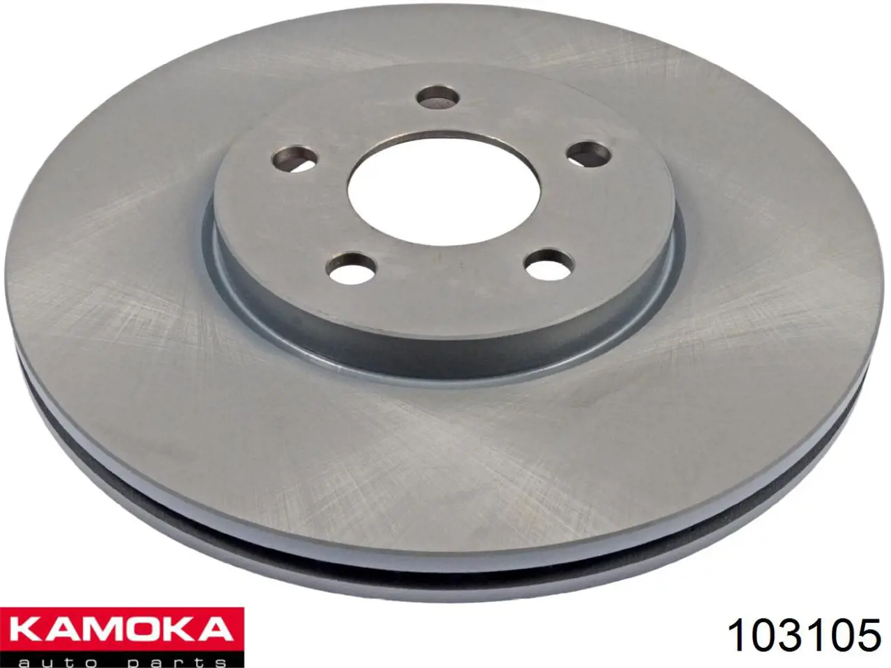 103105 Kamoka диск гальмівний передній