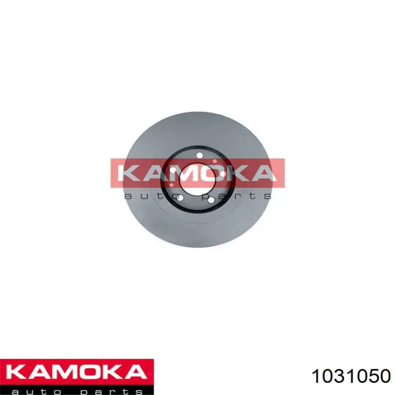 1031050 Kamoka диск гальмівний задній