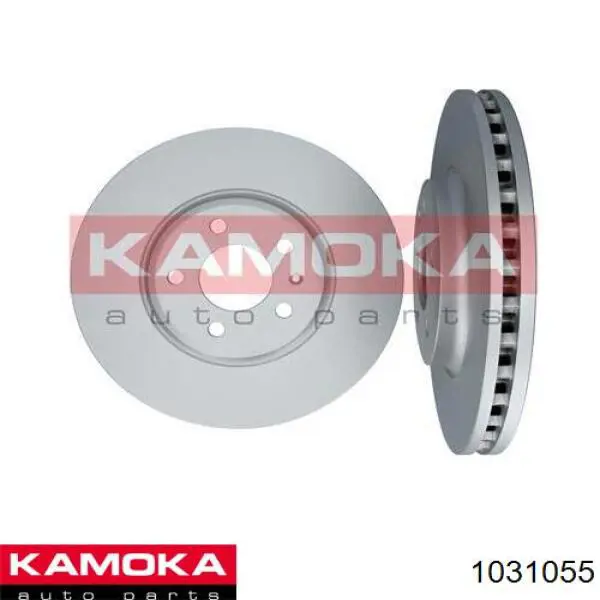 1031055 Kamoka диск гальмівний передній