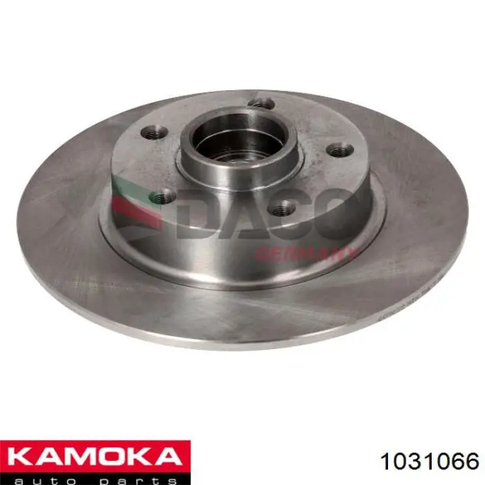 1031066 Kamoka диск гальмівний задній