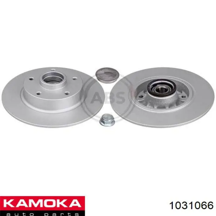 Гальмівні диски 1031066 Kamoka