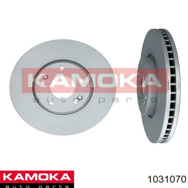 1031070 Kamoka диск гальмівний передній