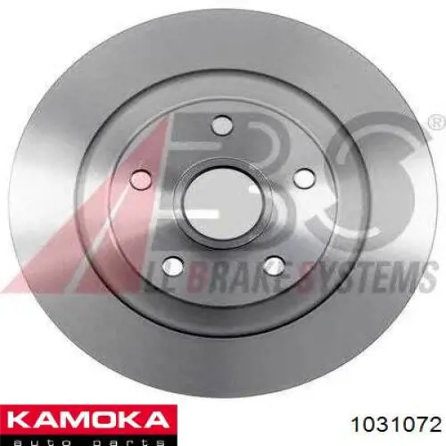 1031072 Kamoka Дискові гальма