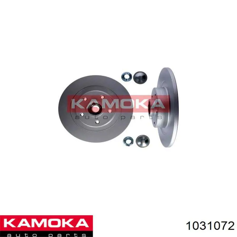 Купити 1031072 Kamoka Диск заднього гальма