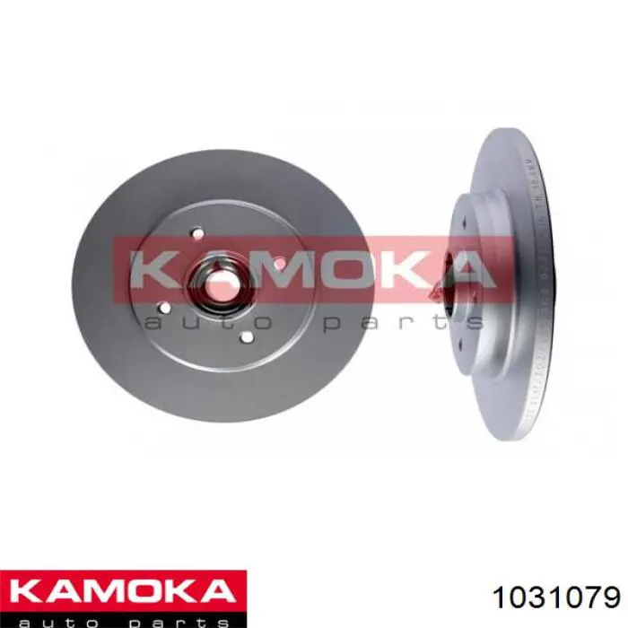 1031079 Kamoka диск гальмівний задній