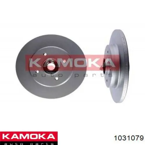 Купити 1031079 Kamoka Диск заднього гальма