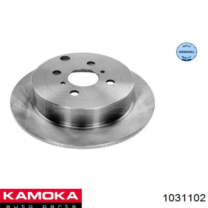 Диск гальмівний задній Kamoka 1031102