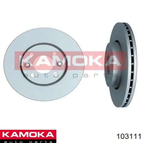 103111 Kamoka диск гальмівний передній