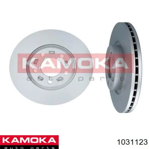 1031123 Kamoka диск гальмівний передній