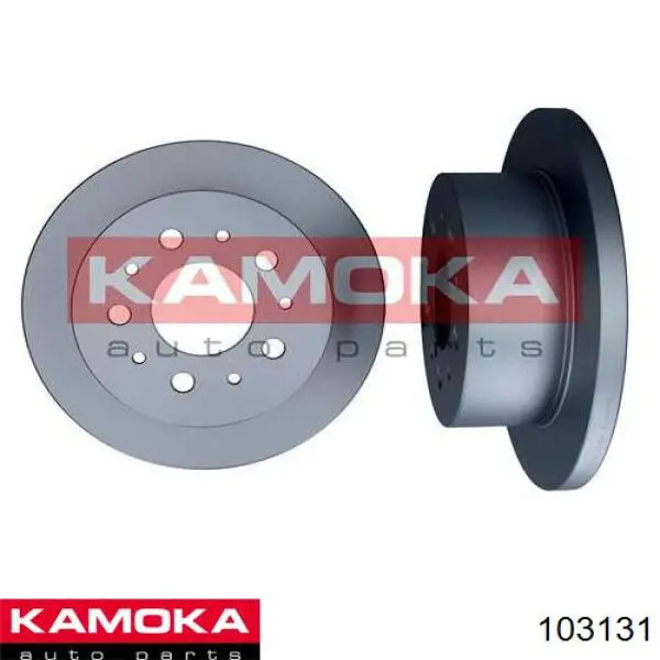 103131 Kamoka диск гальмівний задній