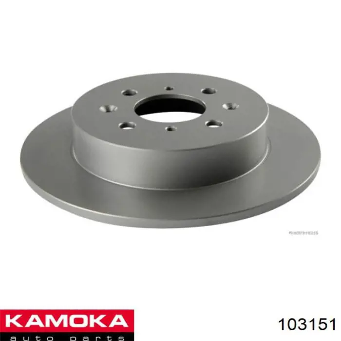 Диск гальмівний задній Kamoka 103151