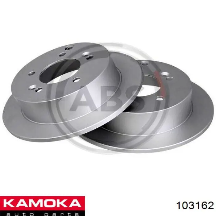 Гальмівні диски 103162 Kamoka