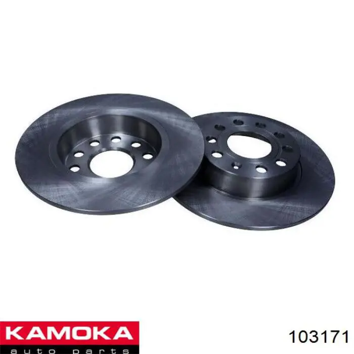 Гальмівні диски 103171 Kamoka