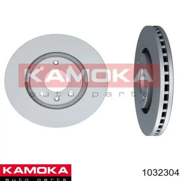 Диск переднього гальма Kamoka 1032304 ціна, від 39.17 USD