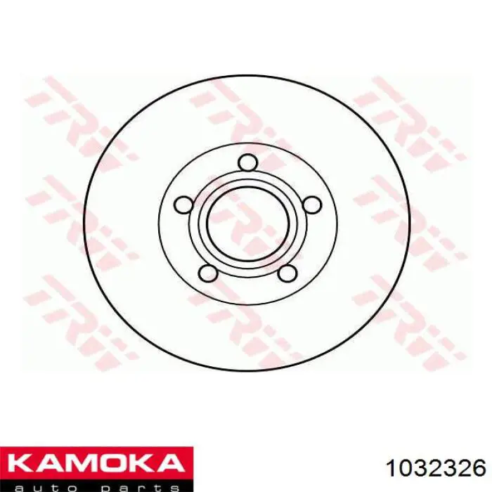1032326 Kamoka Гальмо дискове переднє